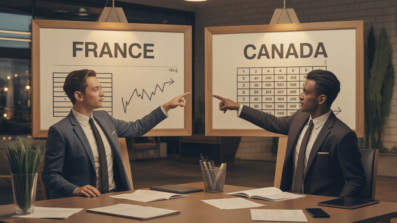 france canada differences budgeter budgetiser reunion