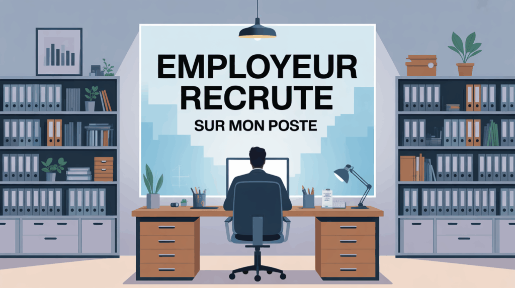 employeur recrute sur mon poste visuel