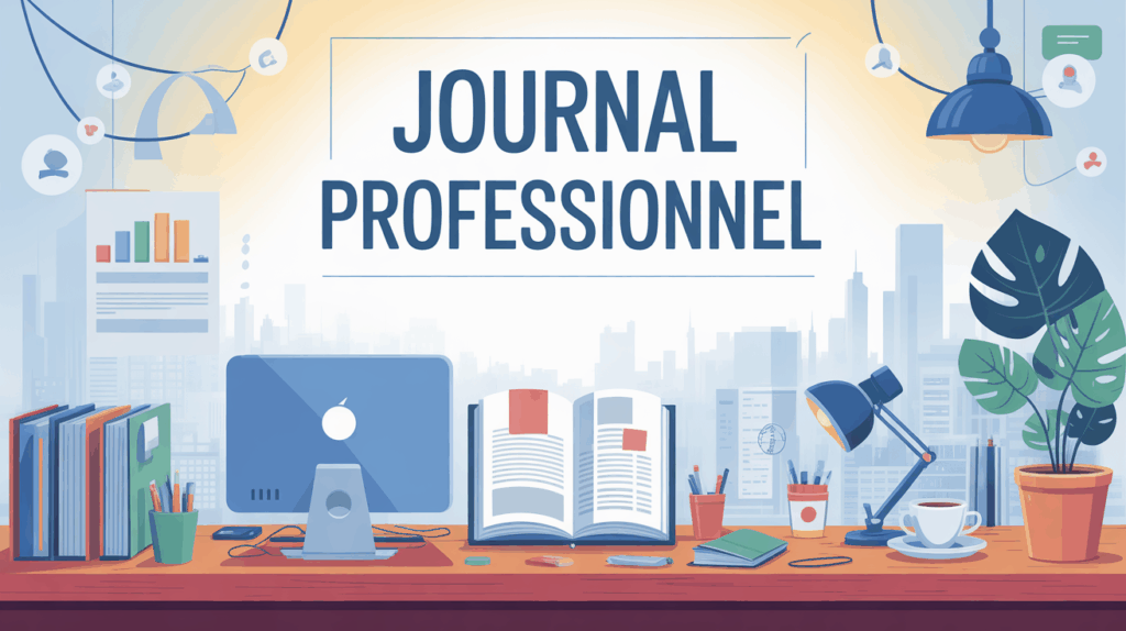 journal professionnel sur bureau numerique et reseau