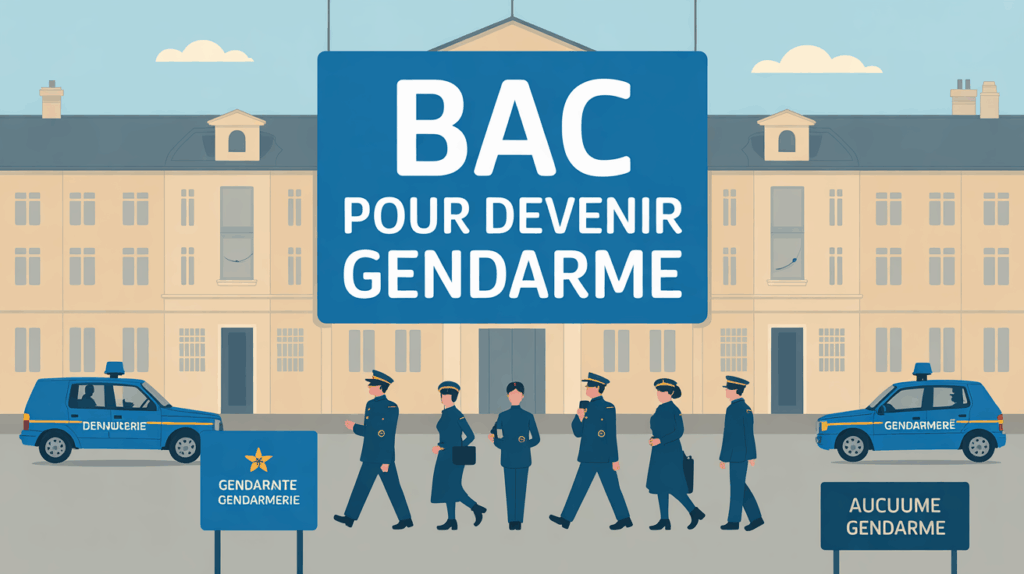 caserne gendarmerie silhouettes bac pour devenir gendarme