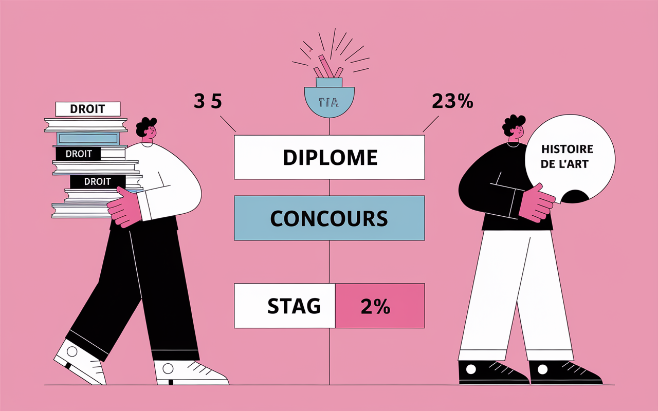 parcours commissaire priseur diplome concours stage