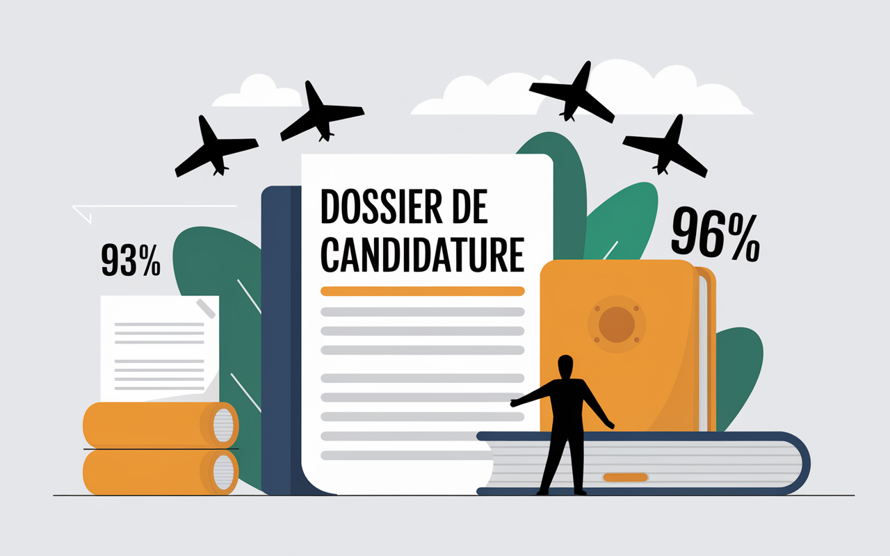 Infographie formation agent d'escale CSAT chiffres clés