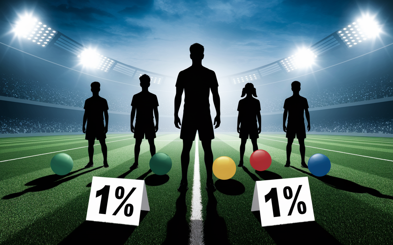 jeunes footballeurs club formation 1 pour cent