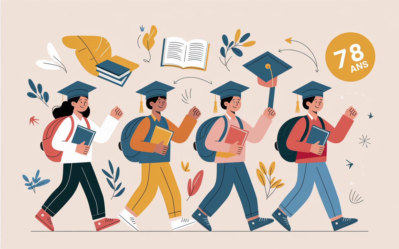 Illustration parcours devenir notaire France 7-8 ans