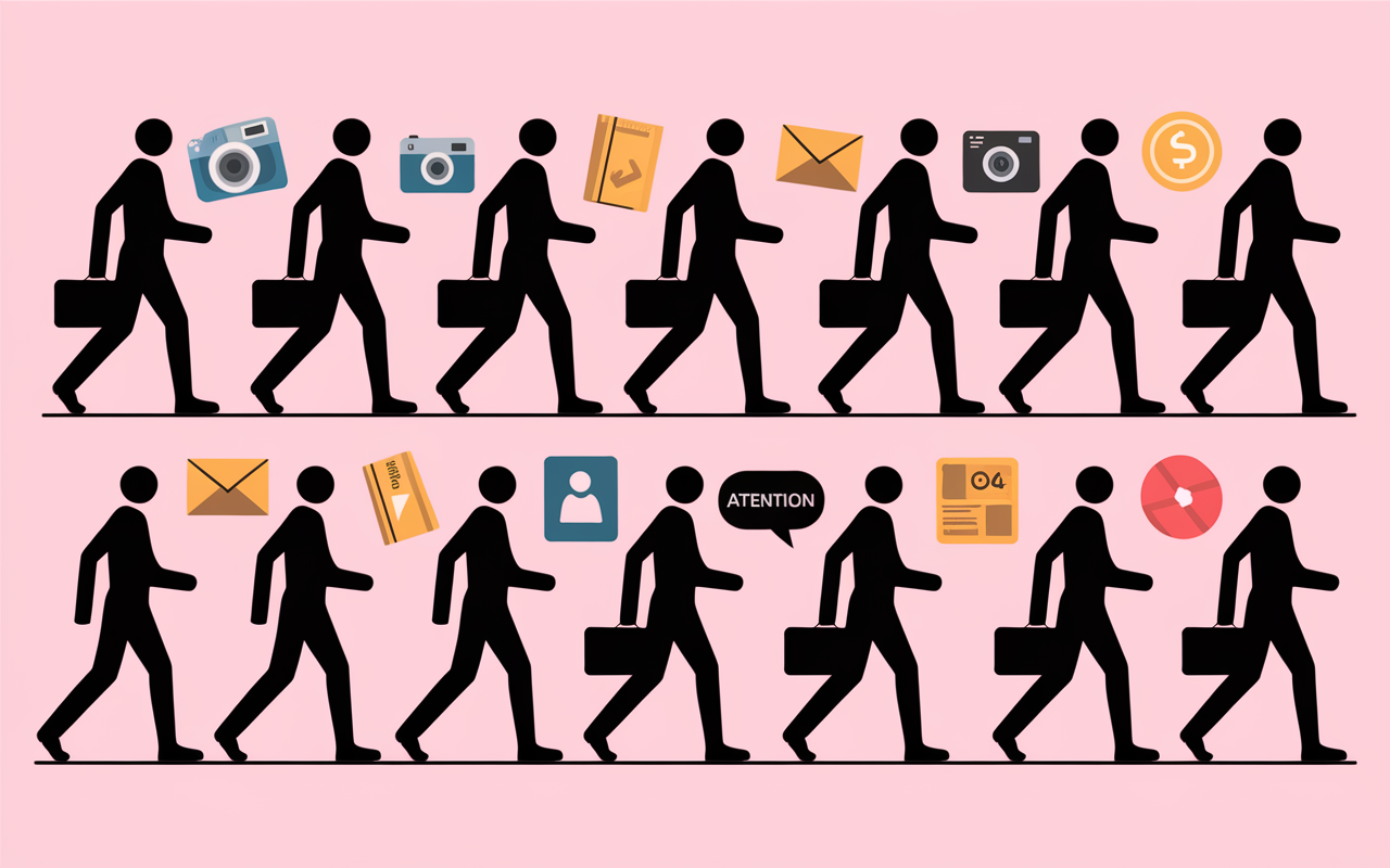 silhouettes progression pictogrammes modele photo debutant