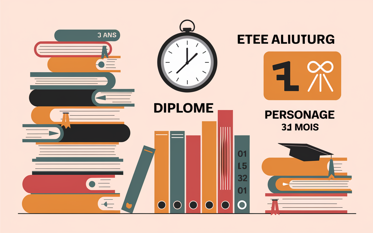 tableau duree etudes procureur concours enm