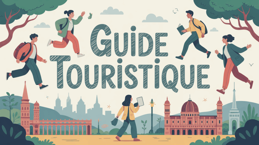 Guide touristique paysage urbain nature monuments