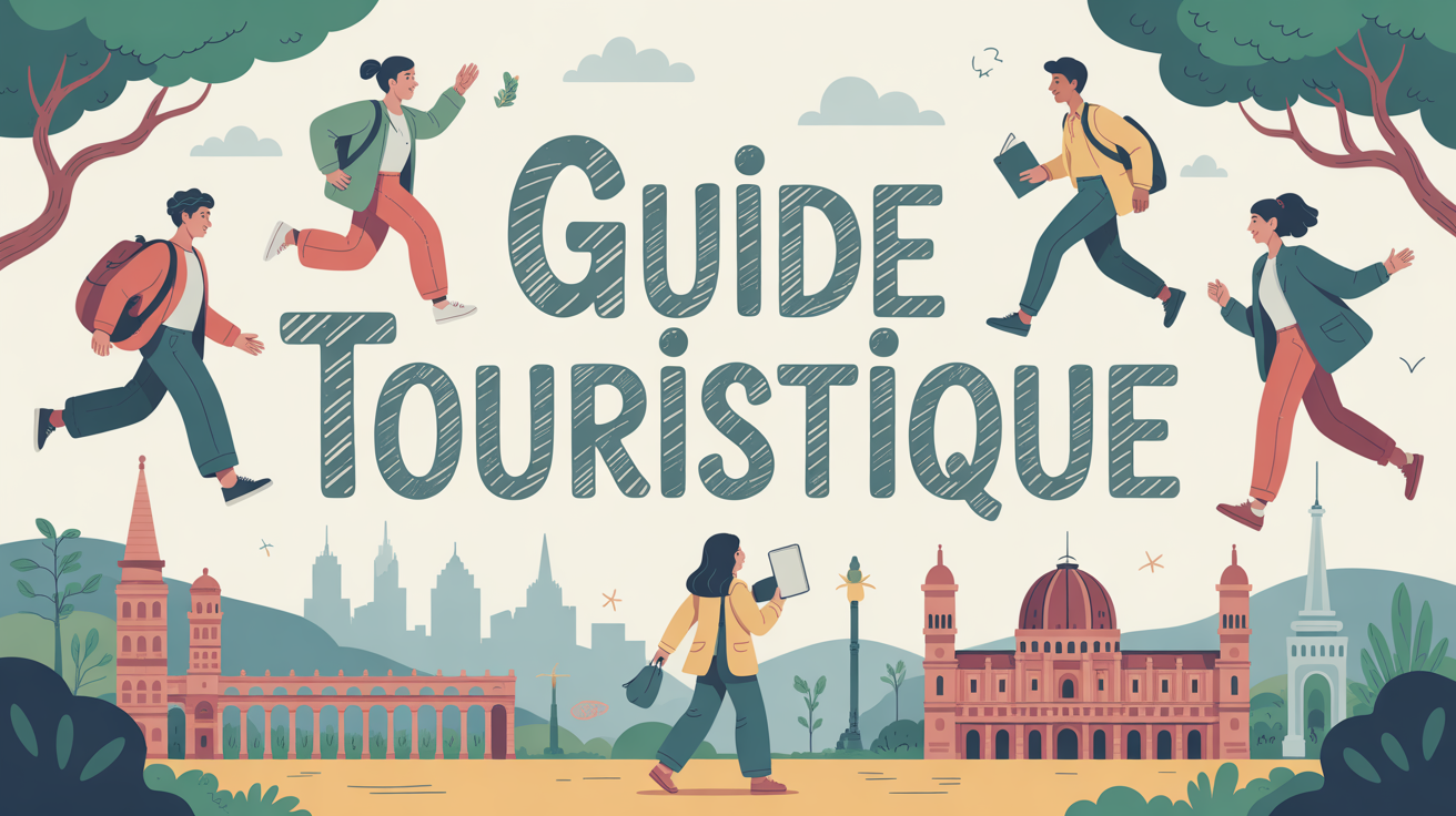 Guide touristique paysage urbain nature monuments