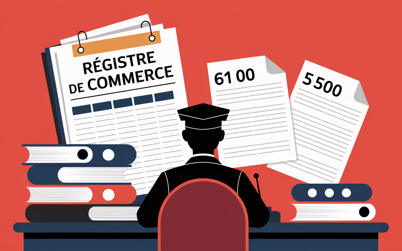 greffier tribunal de commerce registre et statistiques