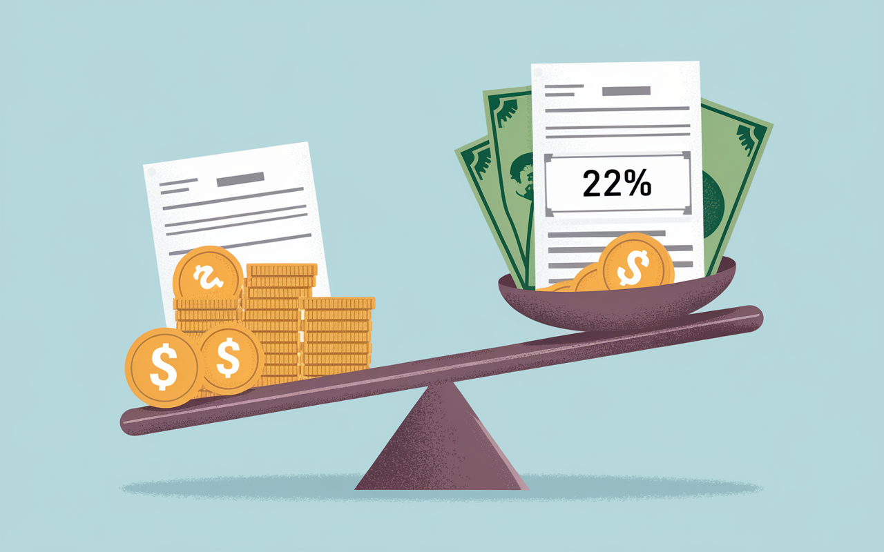 Différence brut net cotisations 2060