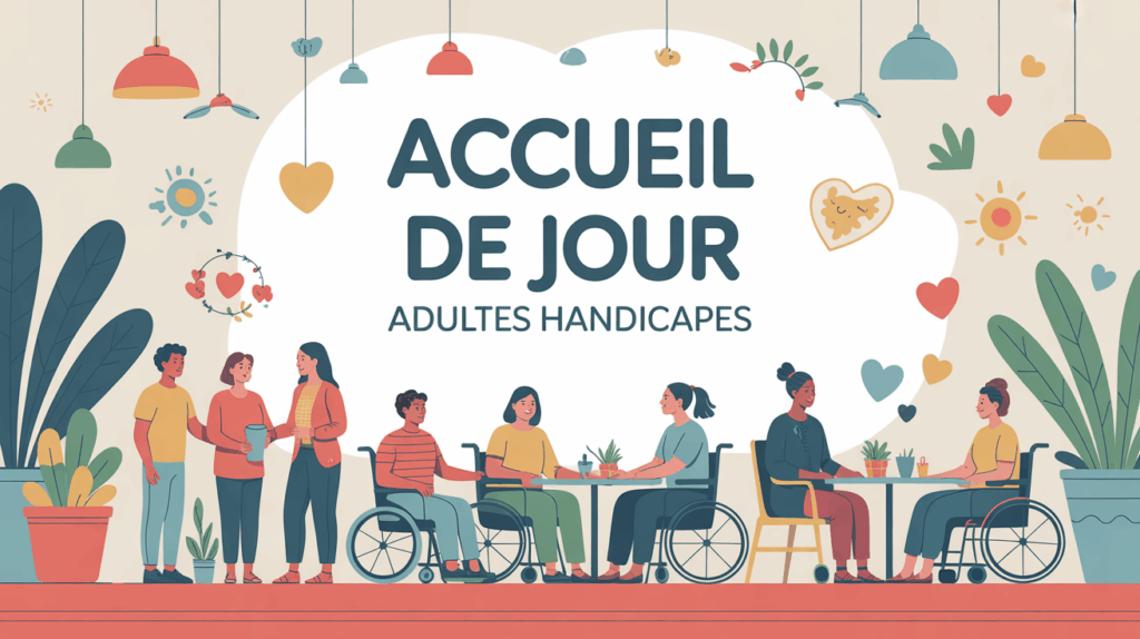Centre d'accueil de jour adultes handicapes environnement chaleureux