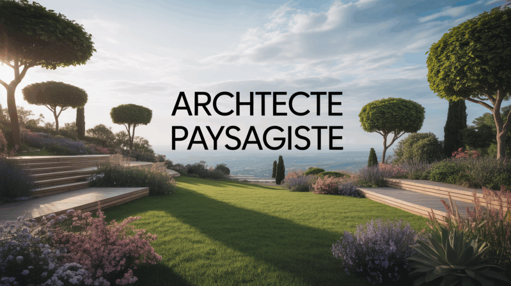 architecte paysagiste grand jardin moderne