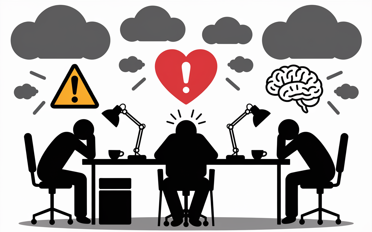 Burn out signaux alerte bureau fatigue