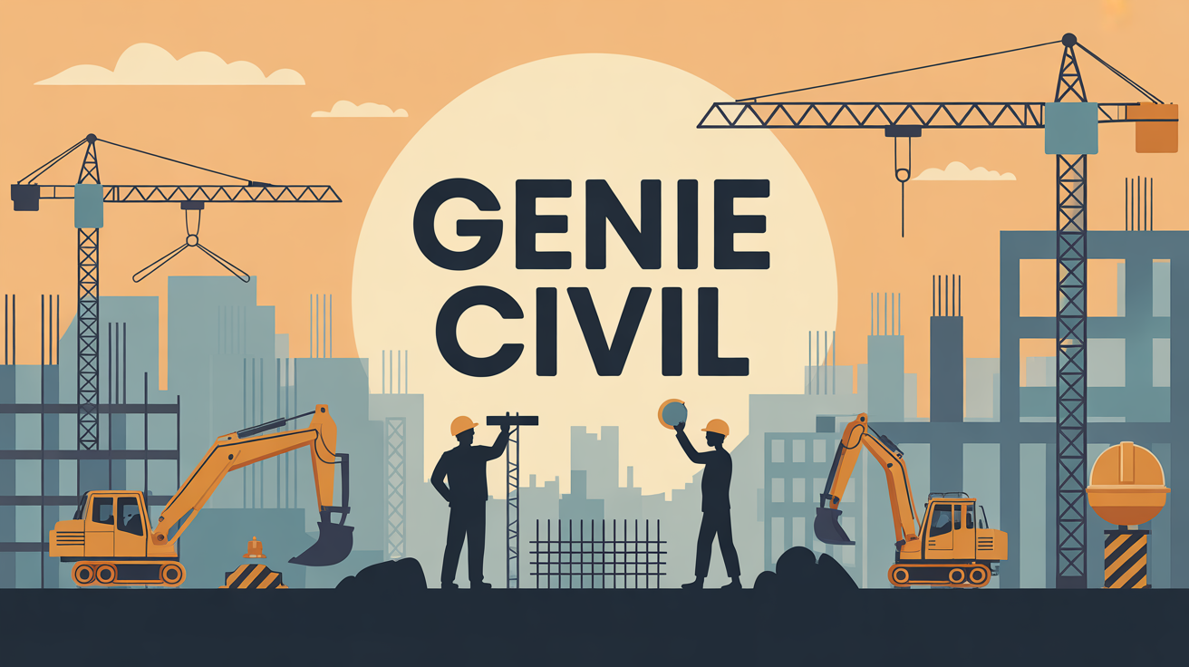 genie civil btp chantier colas silhouettes engins