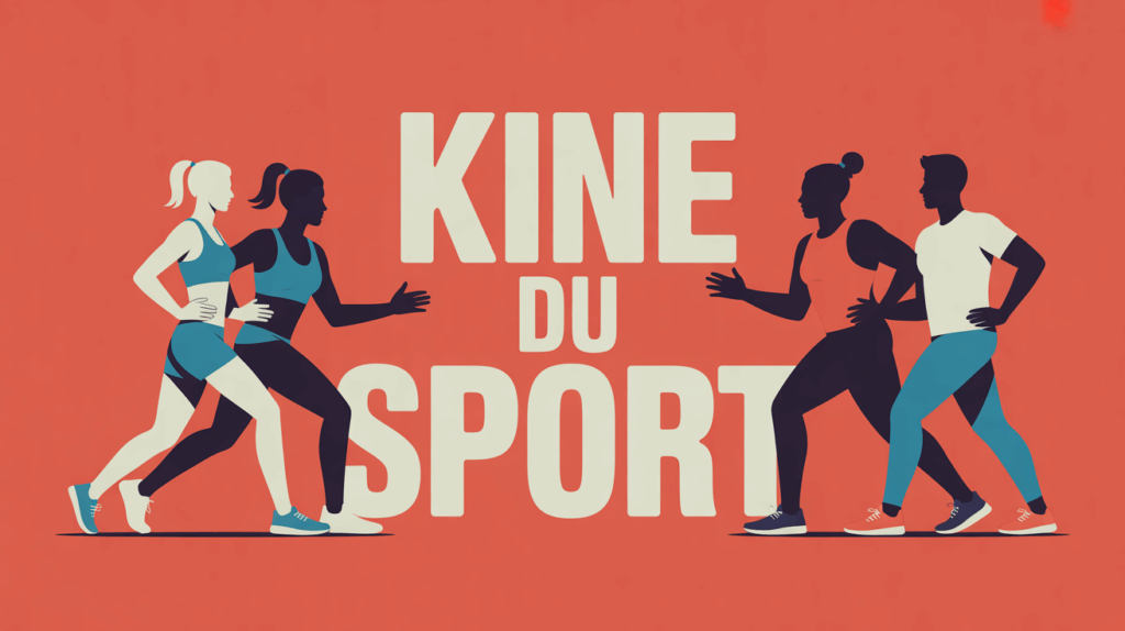 Kine du sport, masseurs et sportifs en action