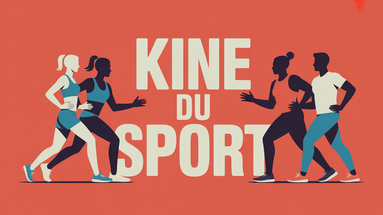 Kine du sport, masseurs et sportifs en action