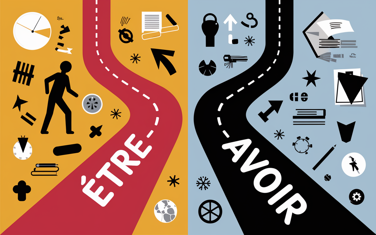 illustration choix être avoir plus-que-parfait