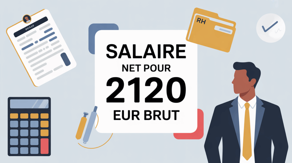 table calcul fiche de paie salaire net 2120 euros brut