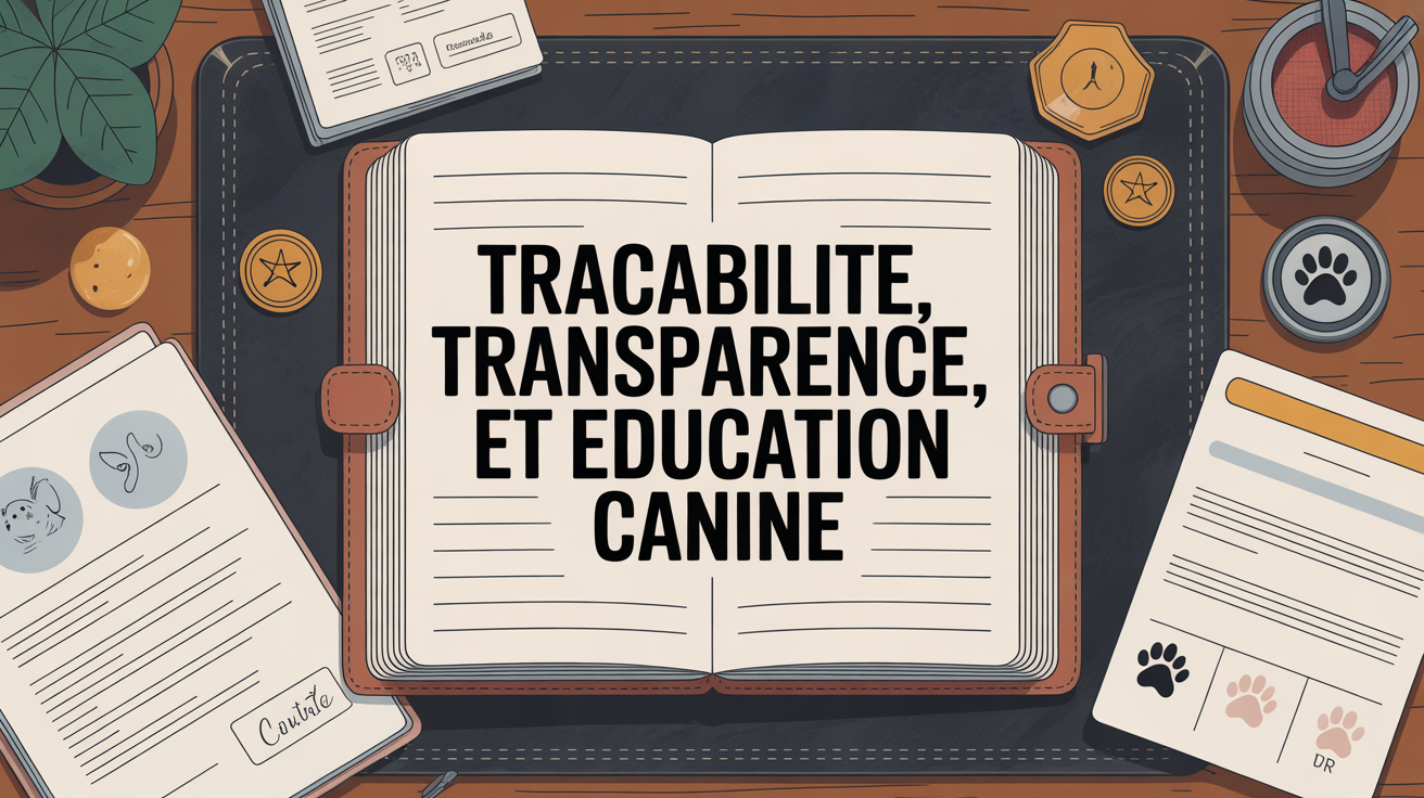 Carnet de bord, traçabilité, transparence, education canine, Corey Code