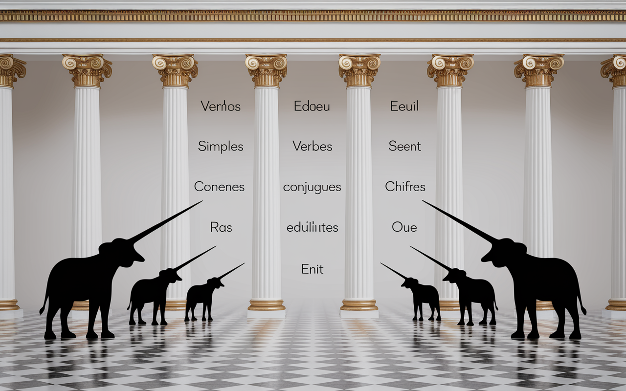 tableau valeur des temps verbaux avec élèves