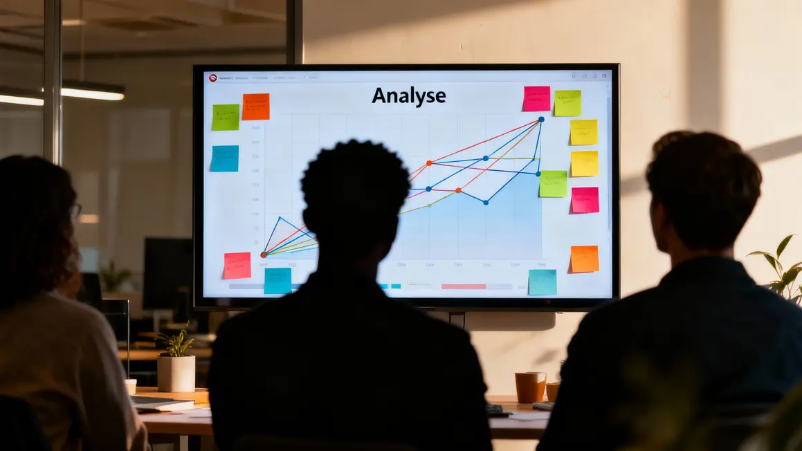 cartographie reseau professionnel post-it analyse