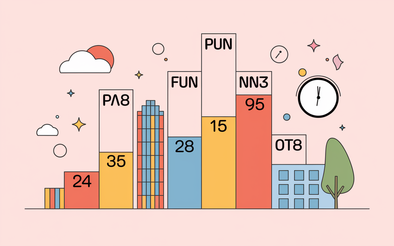 convertir heures en jours tableau infographie