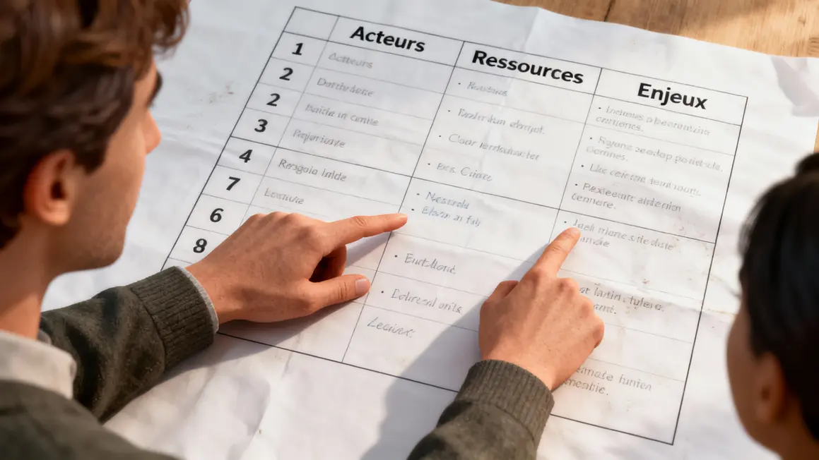 exemple tableau de caracterisation stmg criteres analyse