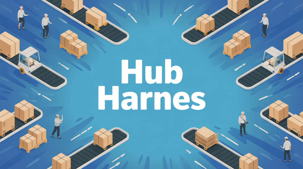 Vue du hub Harnes centre logistique robotisé Mondial Relay