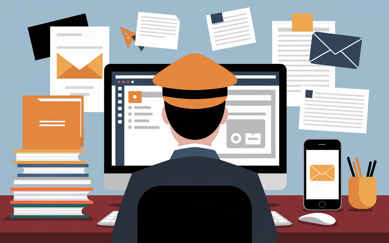 mail casvp agent messagerie cadenas securite