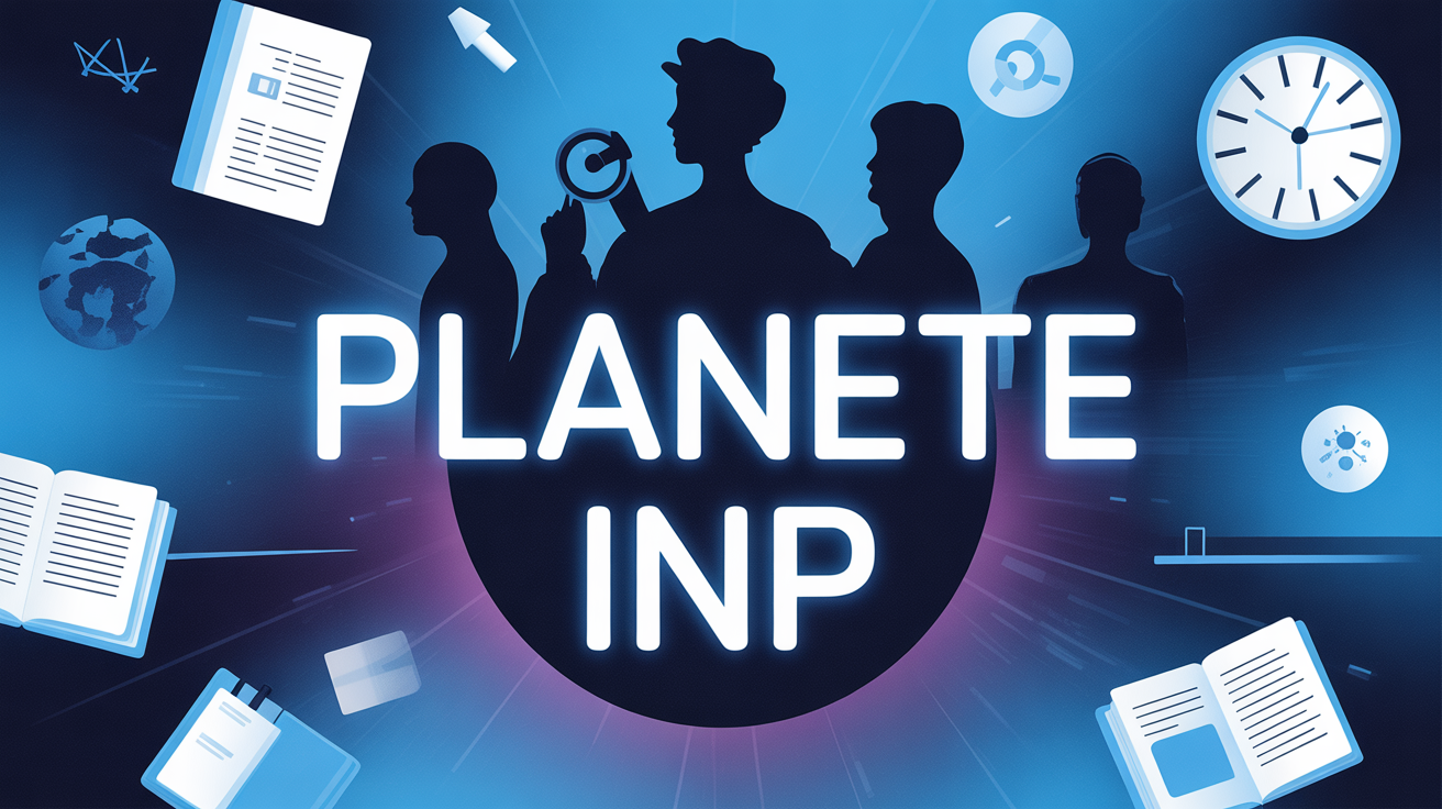 Vue stylisee portail numerique Planete INP