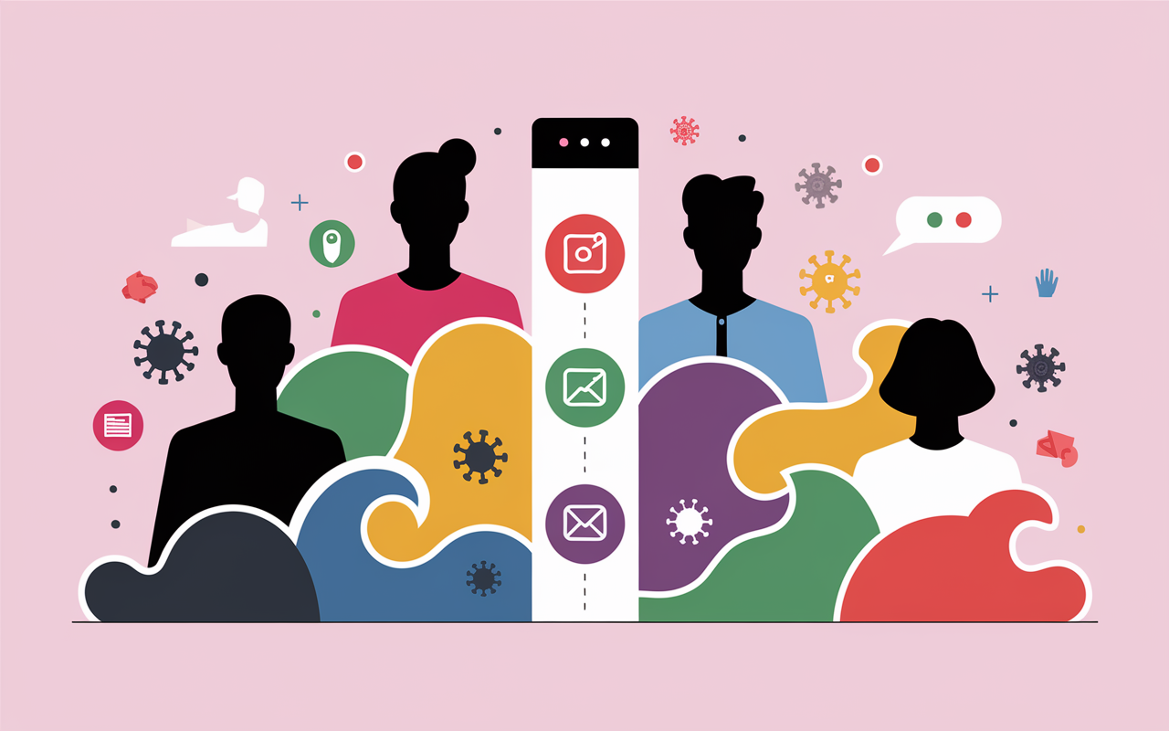 fil actualite vertical TikTok viralite silhouettes