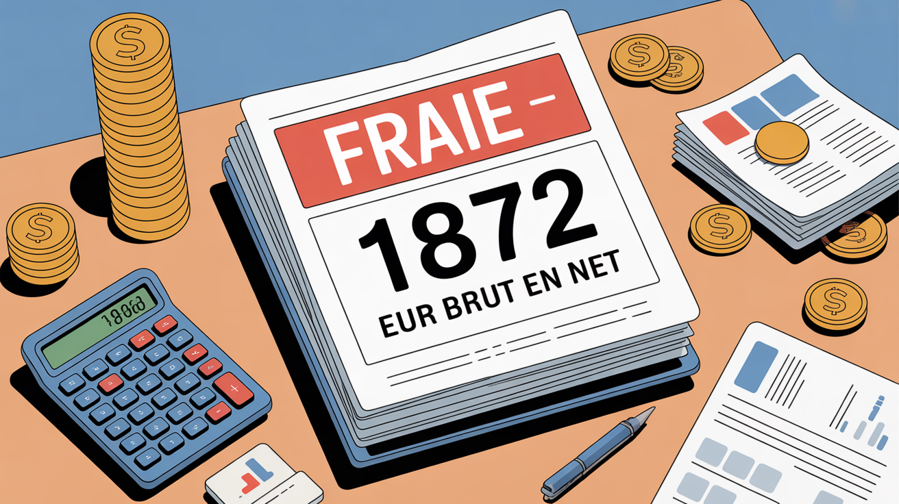 illustration conversion salaire brut 1872 eur en net