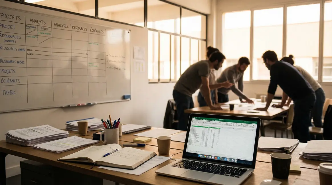 tableau de caracterisation stmg feuilles stylos ordinateur