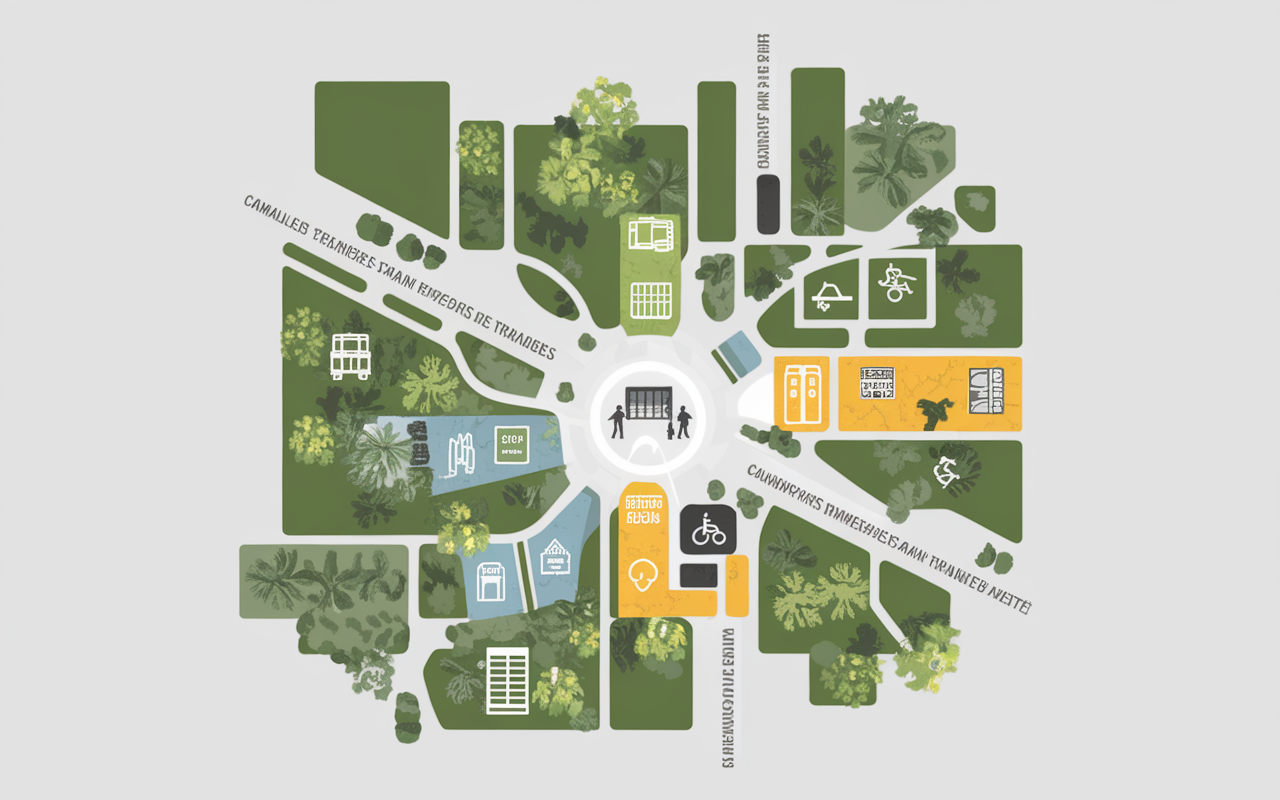 Plan mobilité campus INP Toulouse