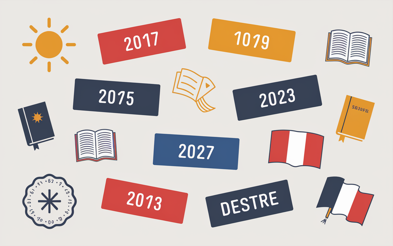 tableau coloré vacances scolaires japon 2025 2026, pictogrammes comparatif france