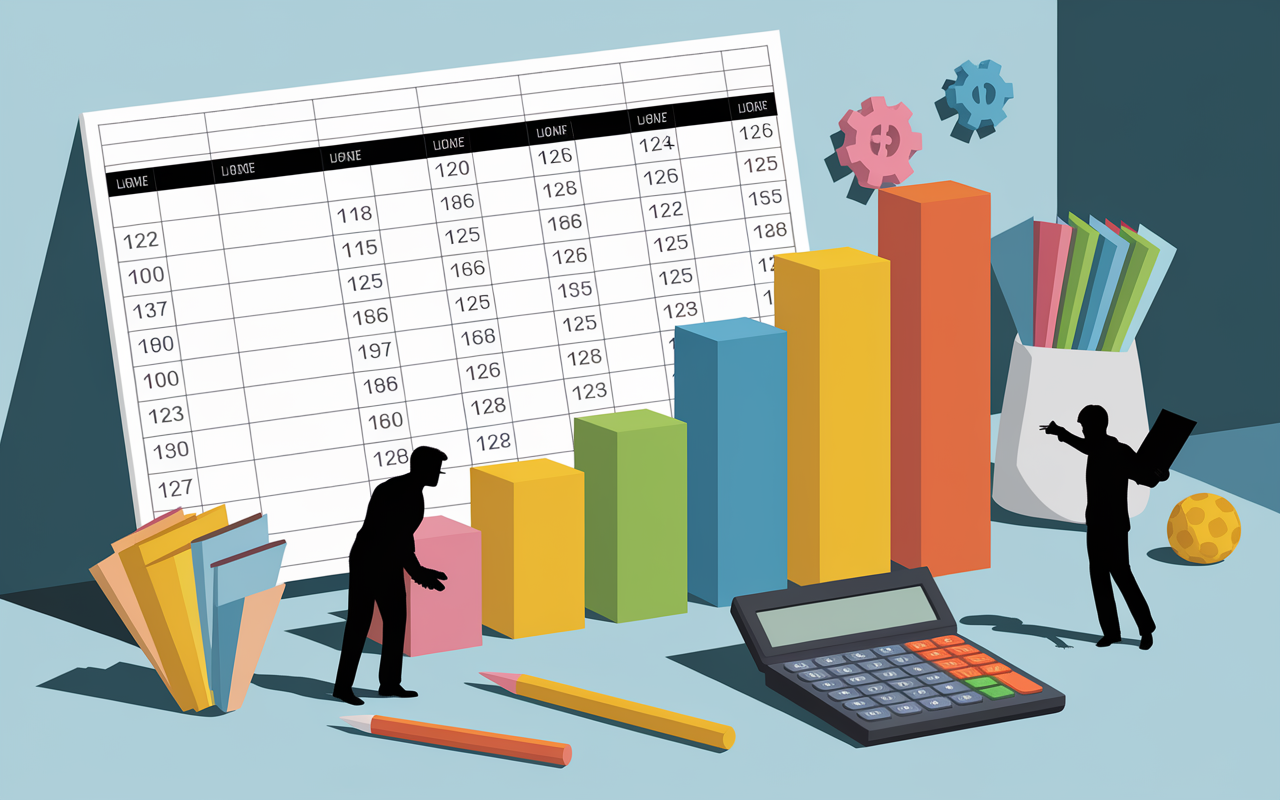 calcul acompte sur salaire tableur chiffres