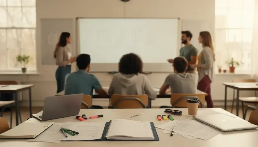 Jeunes en formation BAFA avec dossier administratif