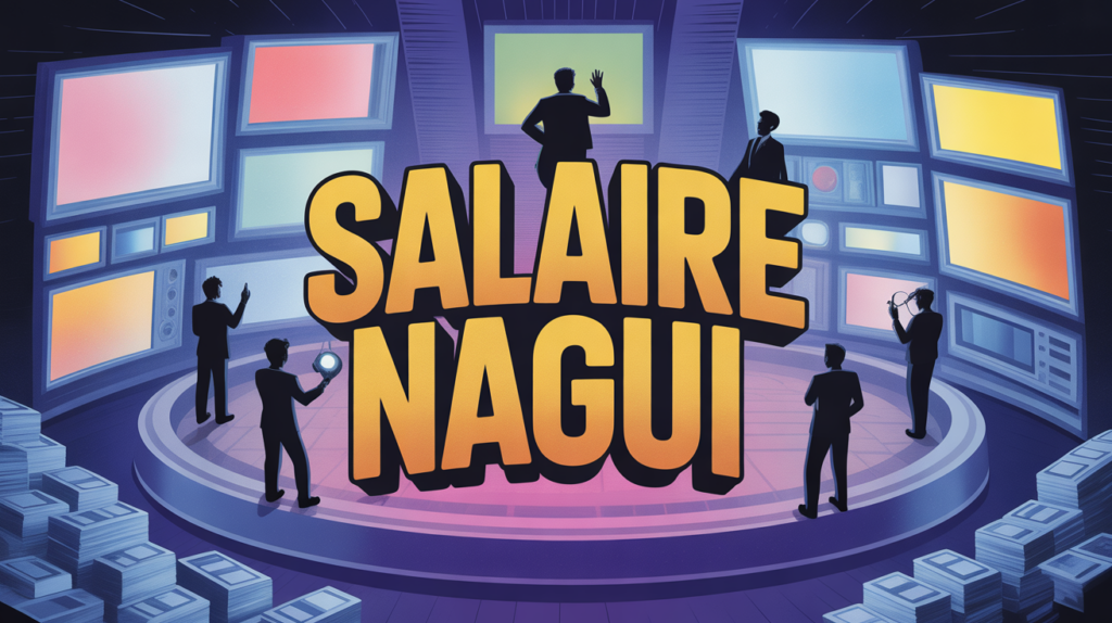 illustration nagui salaire plateau tv