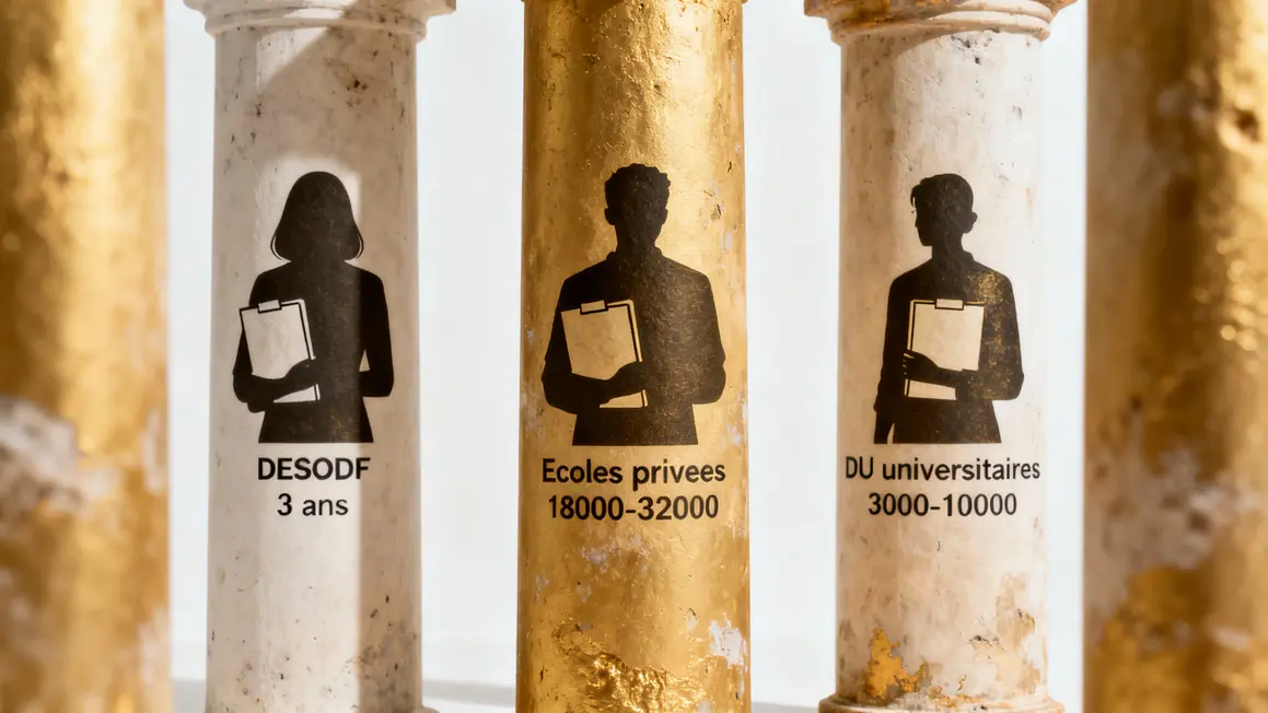 Trois parcours spécialisation orthodontiste France