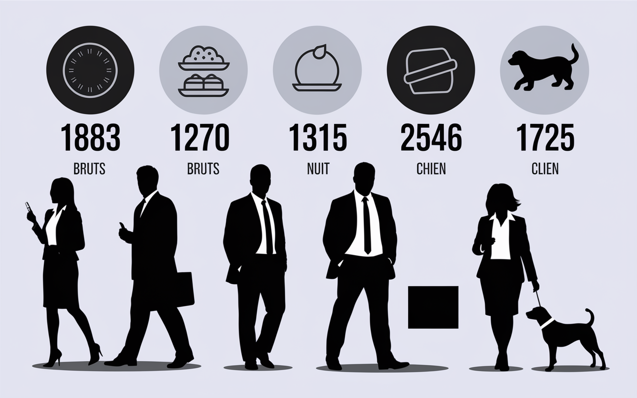 tableau salaire agent de sécurité primes chiffres