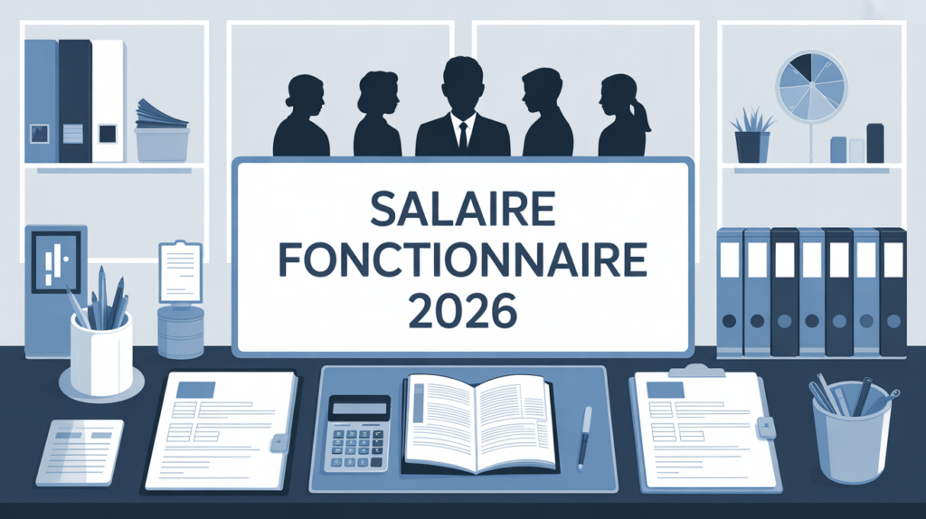 salaire fonctionnaire 2026 fiche de paie