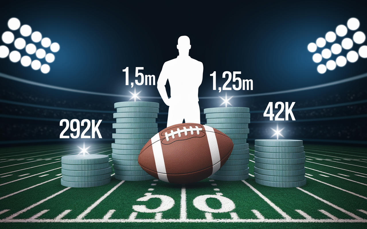 chiffres salaire lamine yamal tableau stylisé