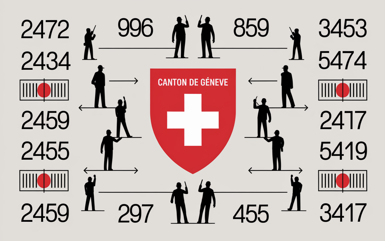 Tableau des montants salaire mini en suisse geneve