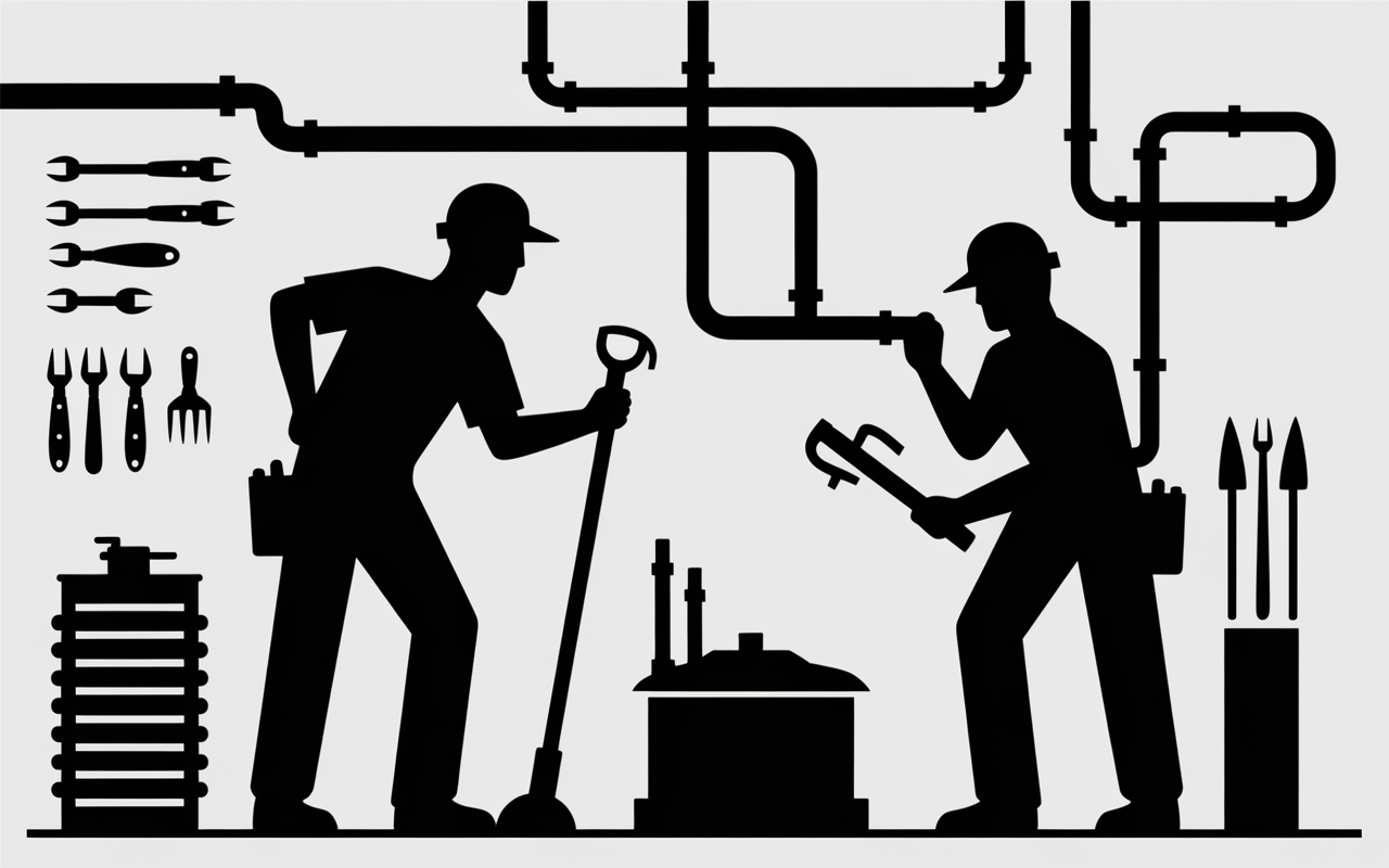 salaire plombier atelier canalisation