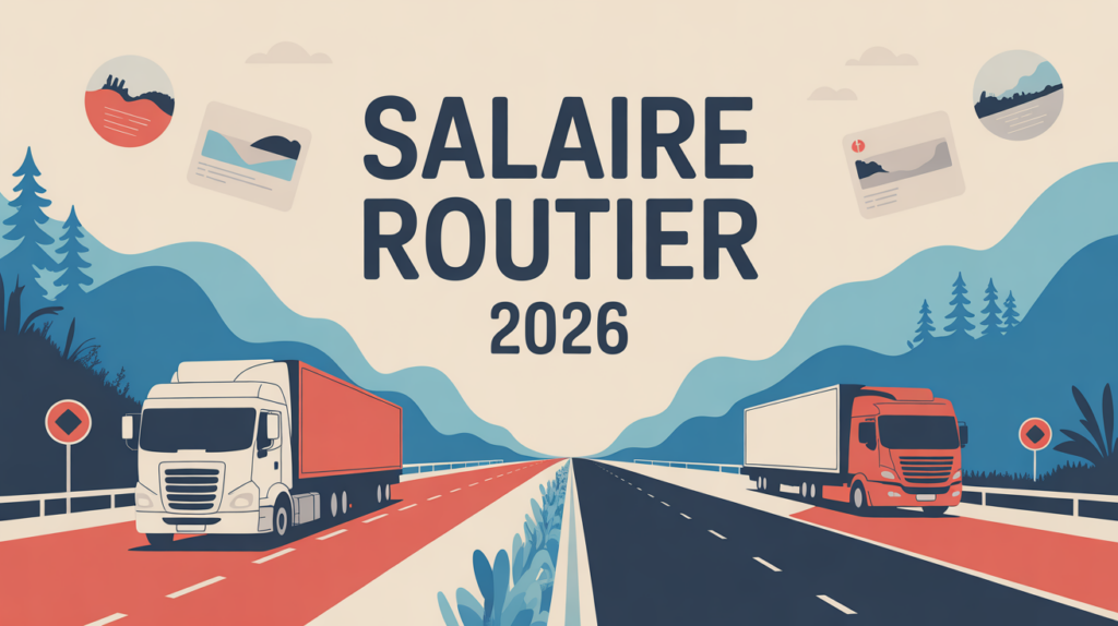 salaire routier 2026 route camions fiche paie