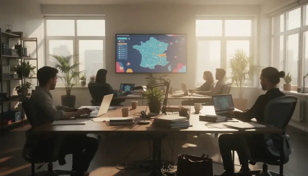 Open space dynamique teletravail chez Kiabi