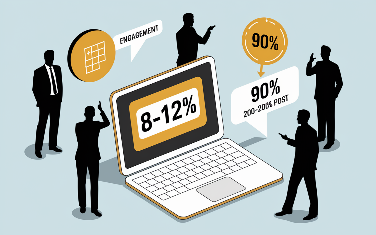 Tableau bord agence micro influenceur et chiffres