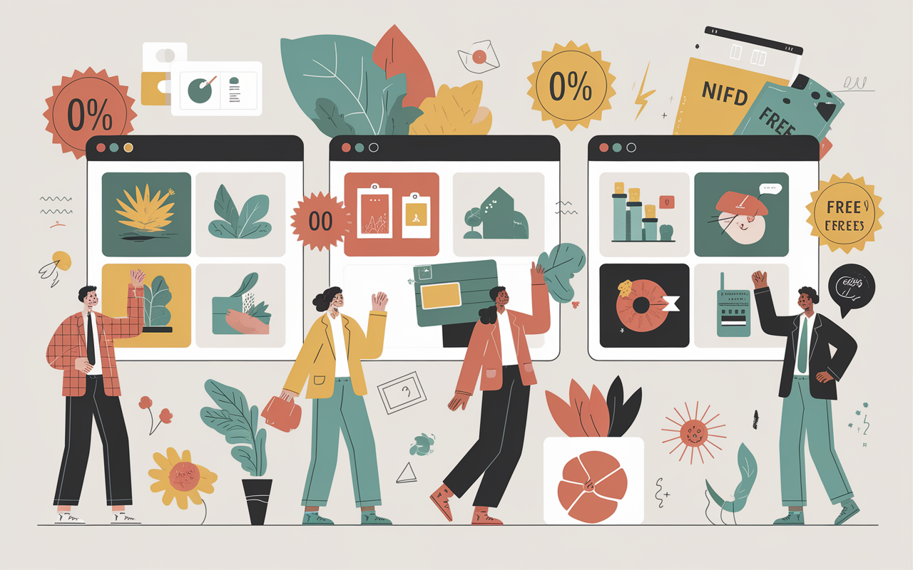 Selection images photos libre de droit sur ecrans