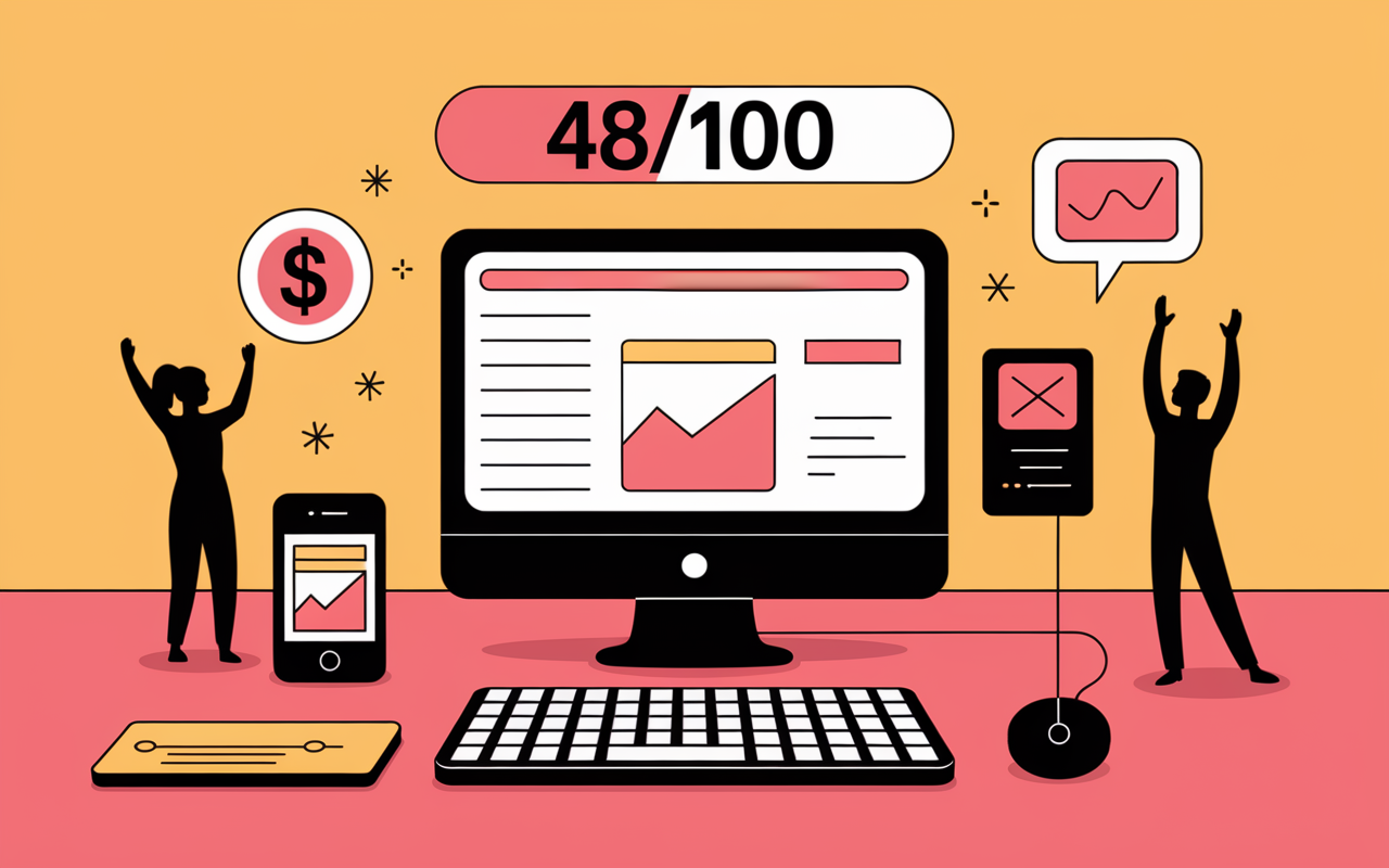 pagespeed illustration score faible