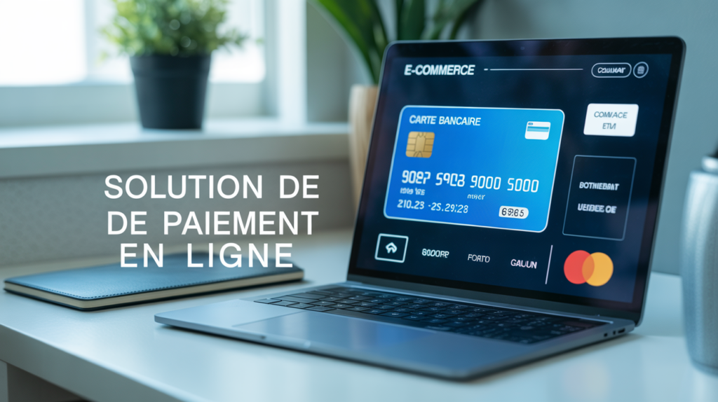 solution de paiement en ligne e commerce sur ordinateur